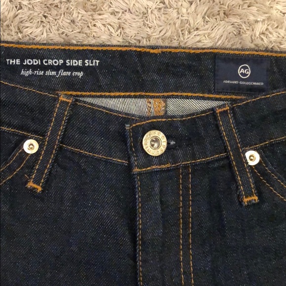 AG Adriano Goldschmied Jodi Crop Side Slit Jean - Picture 6 of 9